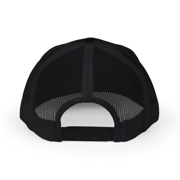 Bullseye Glass Logo Embroidered Trucker Cap - Mesh Snapback - Image 2