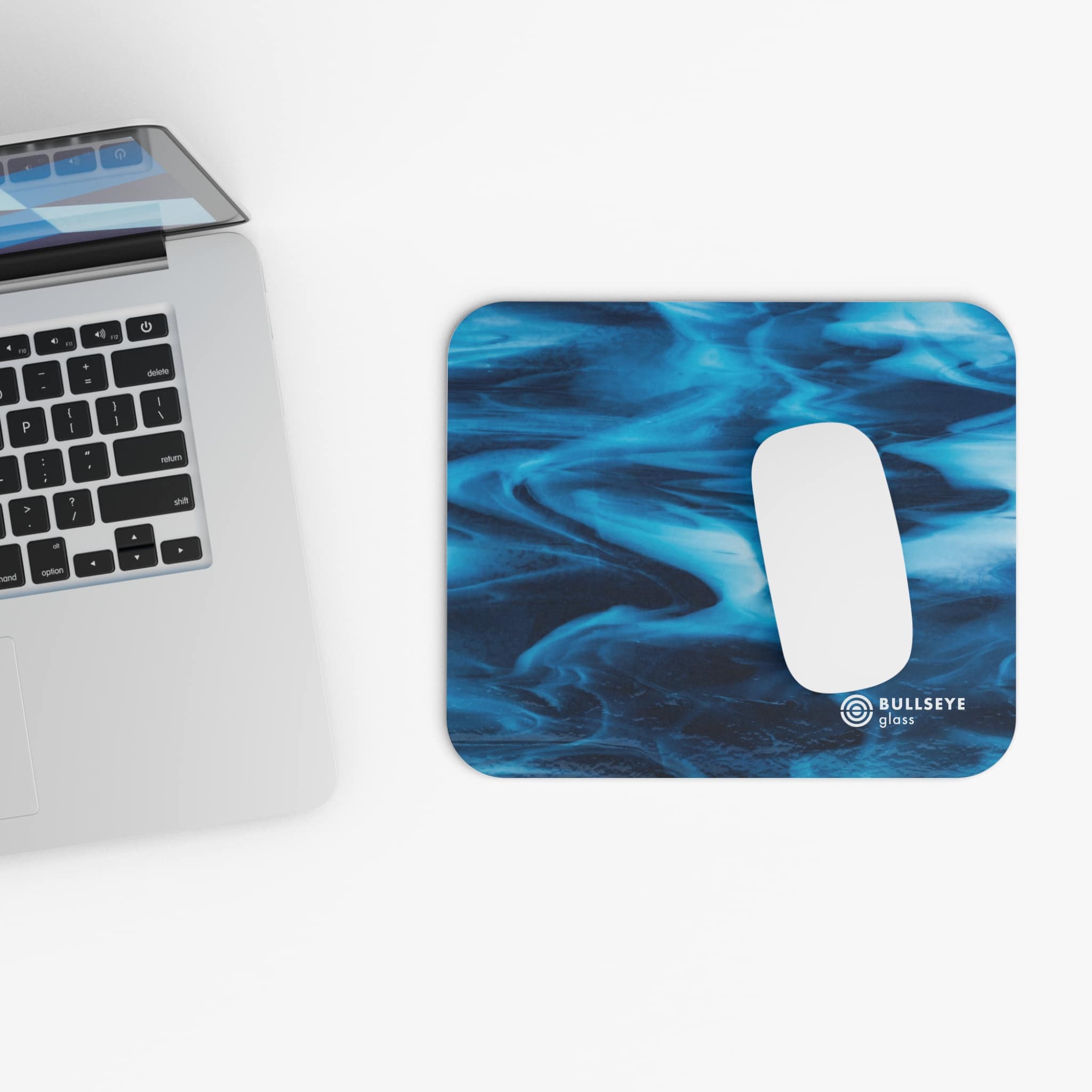 Copper Blue Streaky 2146 Mouse Pad - Image 4