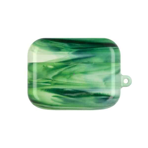 Mint Green and Aventurine AirPod Case —  Protective Cover