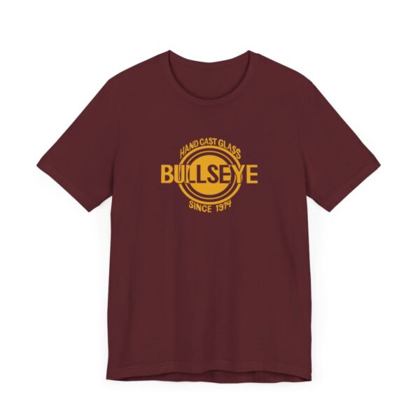 Bullseye Heritage Tee, Maroon