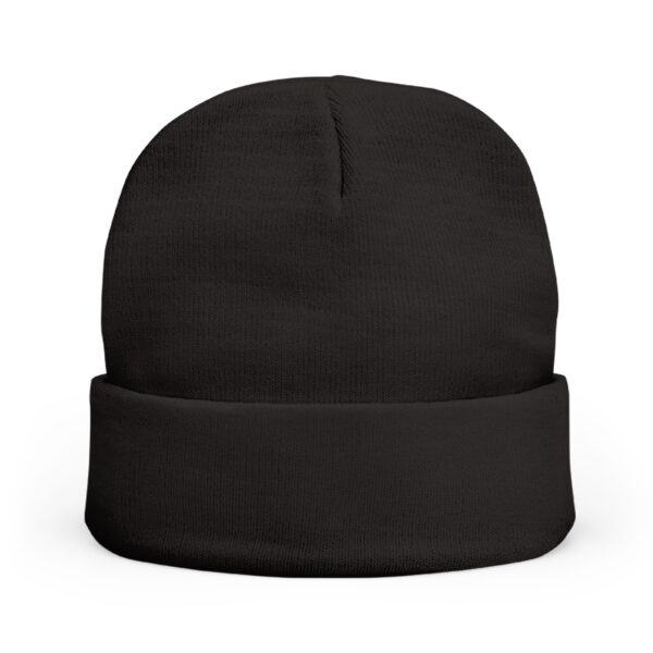 Embroidered Bullseye Glass Icon Knit Beanie - Image 2