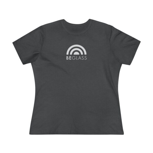 Gray T-shirt with white Bullseye Logo