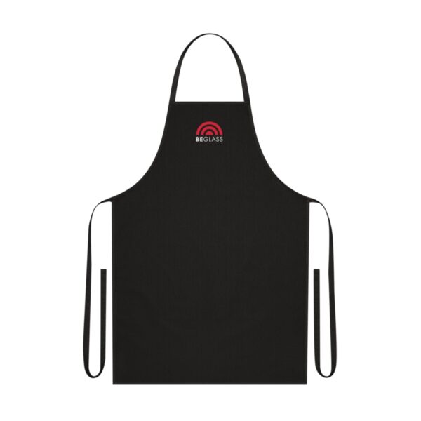 Black Apron with BEGLASS logo