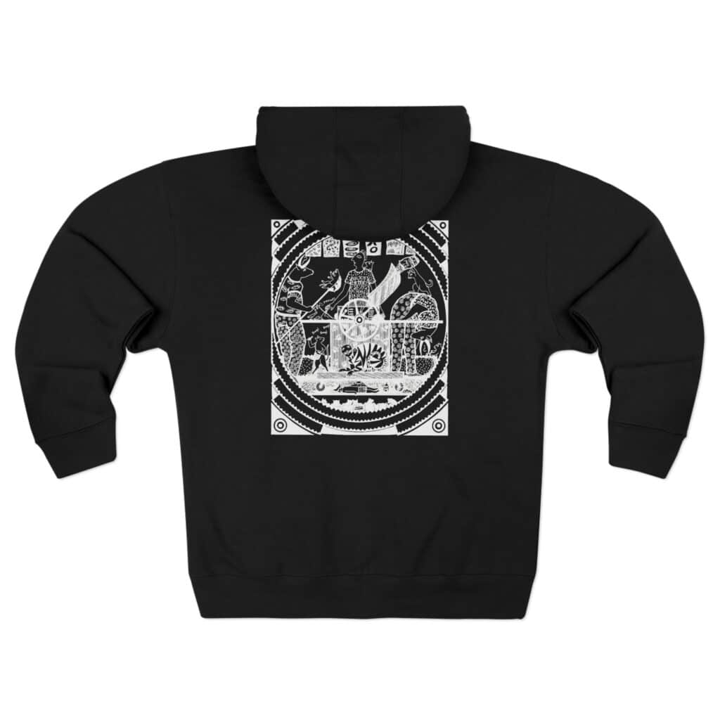 Factory Cats Long Sleeve Zip Hoodie