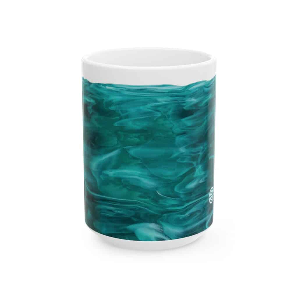 Glascadia - 2026 - Blue-Green Teal Colorway Mug, (15 oz)